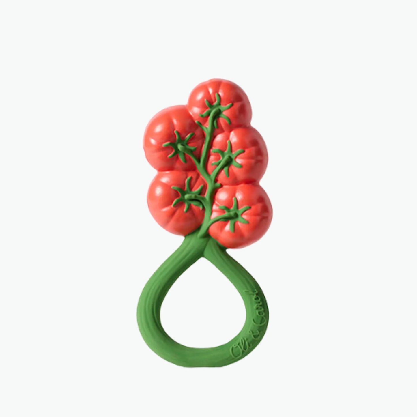 Oli & Carol - Tomato Rattle Toy