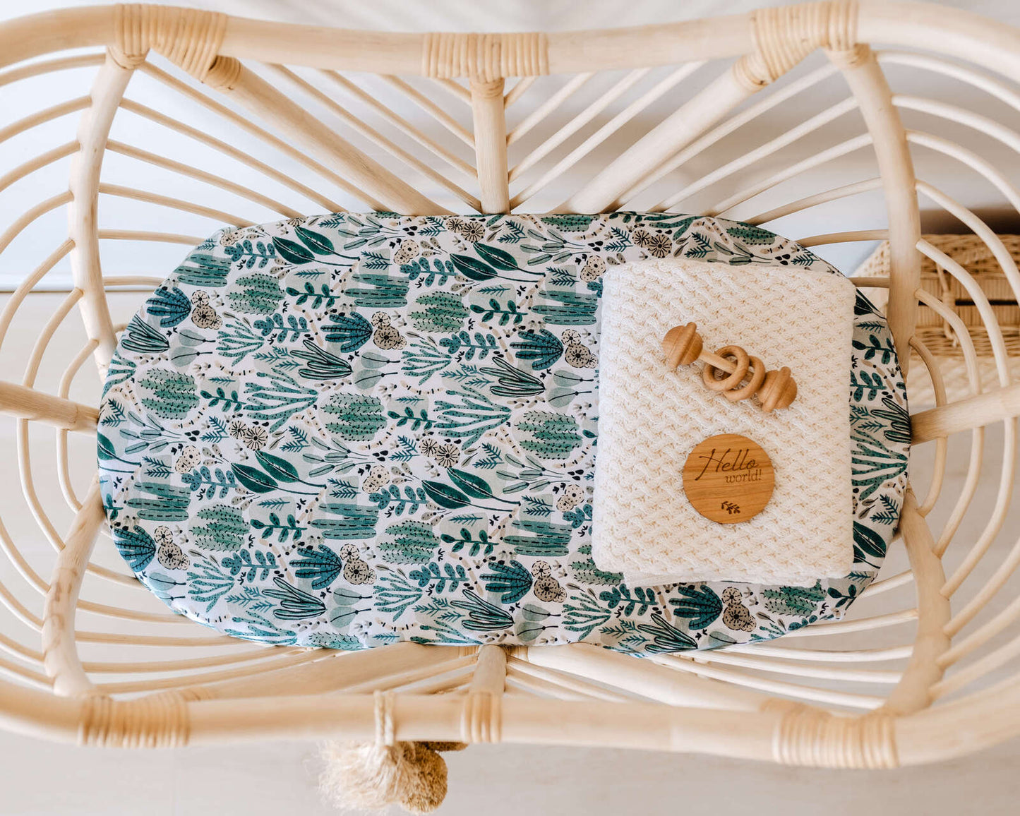 Snuggle Hunny Bassinet Sheet- Arizona