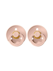 BIBS Pacifiers Blush Twin Pack