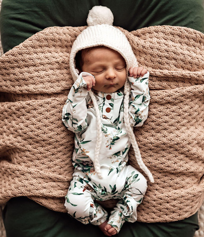 Snuggle Hunny Growsuit - Eucalypt