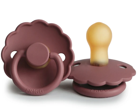 Frigg Pacifier Daisy Woodchuck Twin Pack