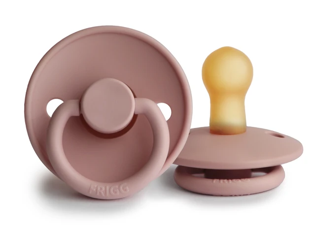 Frigg Pacifier Classic Blush Twin Pack