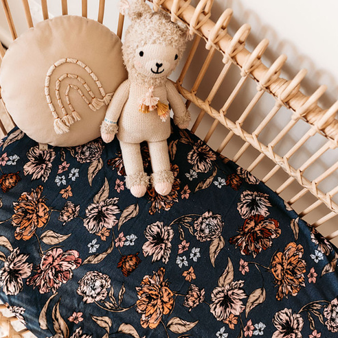 Snuggle Hunny Bassinet Sheet- Belle