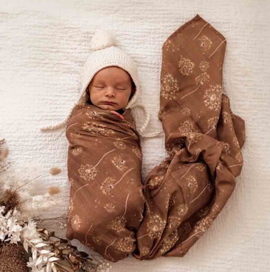 Snuggle Hunny organic wrap - Dandelion