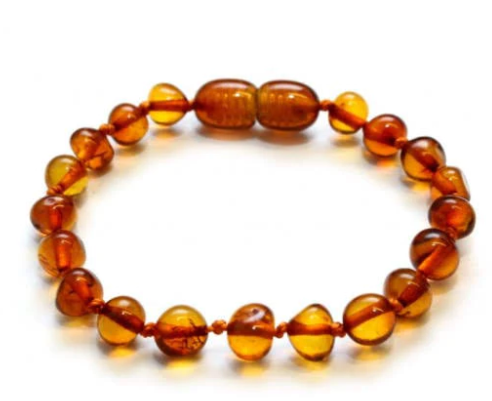 Wee Rascals Cognac Anklet