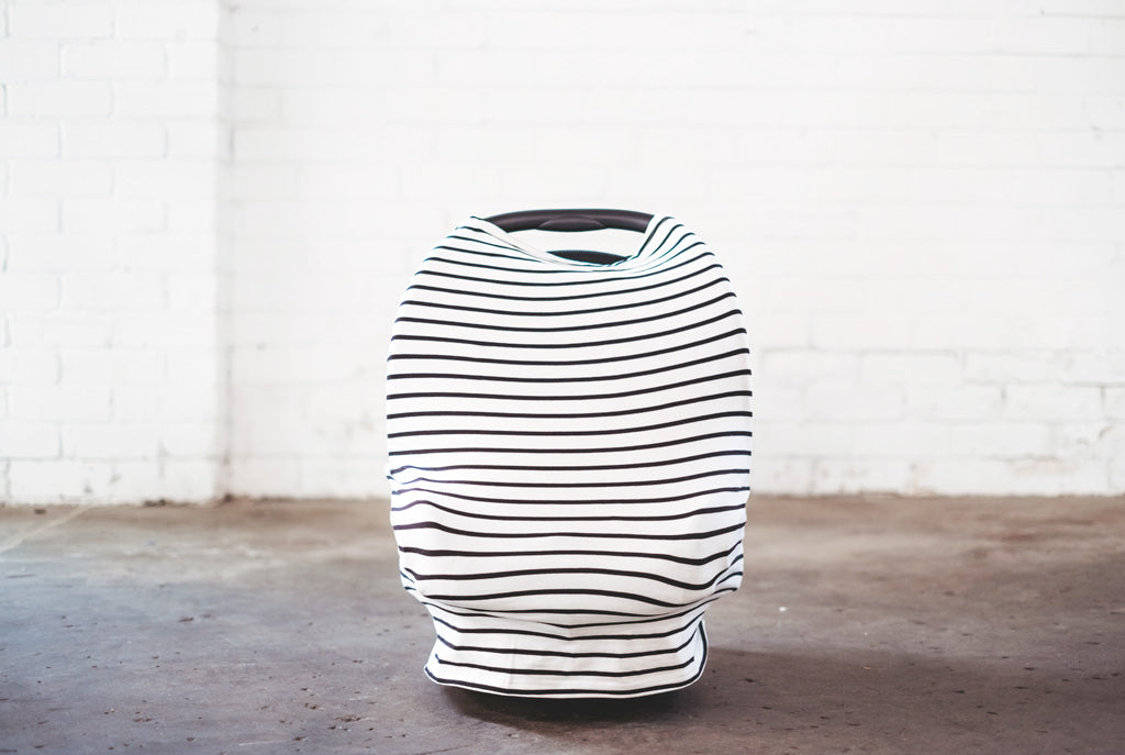 Zoe Sage Ebony Ivory Stripe – Organic