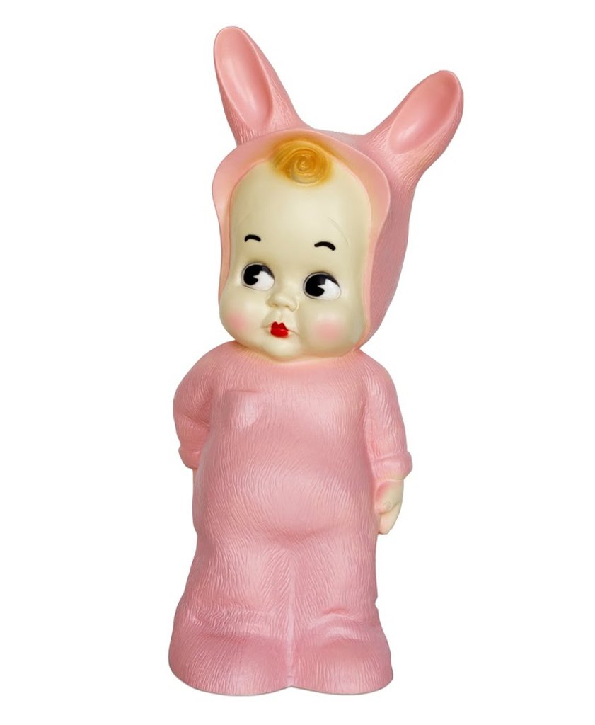 Lapin and Me Baby Lamp Vintage Rose
