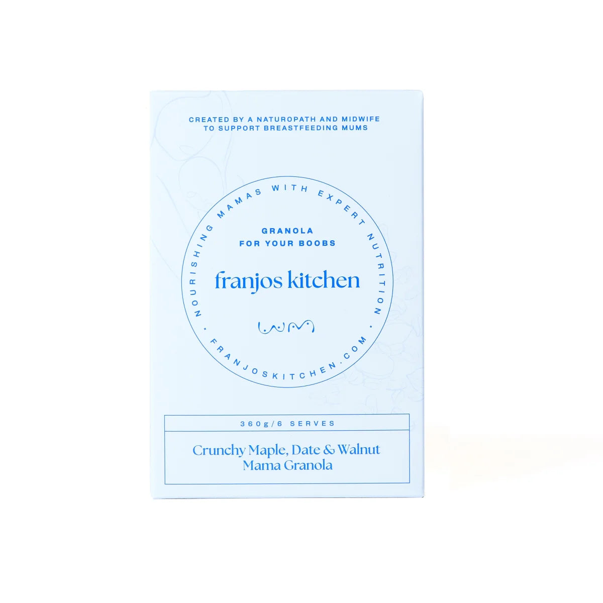 Franjos Kitchen - Crunchy Maple, Date + Walnut Mama Granola