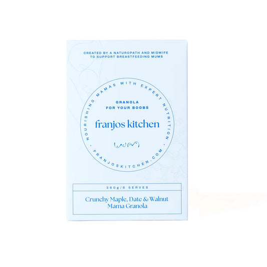 Franjos Kitchen - Crunchy Maple, Date + Walnut Mama Granola