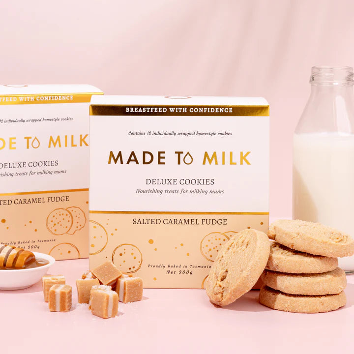 Made To Milk- Salted Caramel Fudge Lactation Cookie