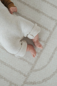 MIKRO - Nouveau Arch/Natural Stripe Round