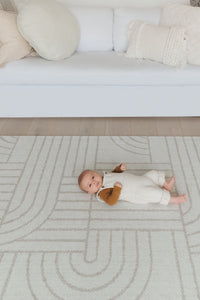 MIKRO - Nouveau Arch/Natural Stripe Round