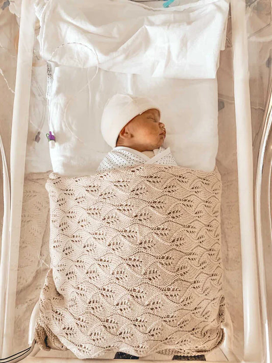 The Little B - Woodlands Knit Blanket
