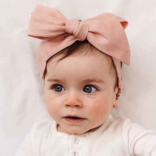 Bow Headband Wrap - Rust