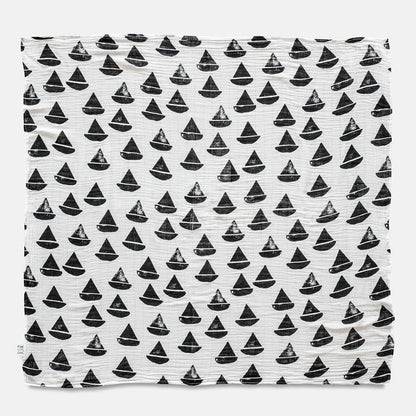 Fine Little Day Boat Boat Muslin Blanket