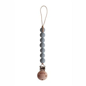 Mushie Pacifier Clip - Halo Stone