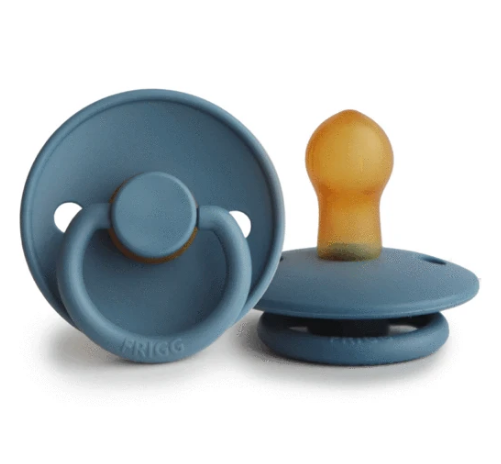 Frigg Pacifier Classic Glacier Blue Twin Pack