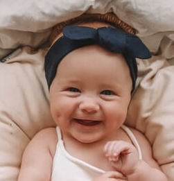 Topknot Headband- Navy