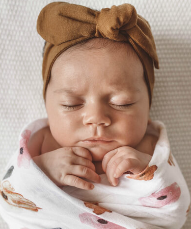 Topknot Headband- Mustard