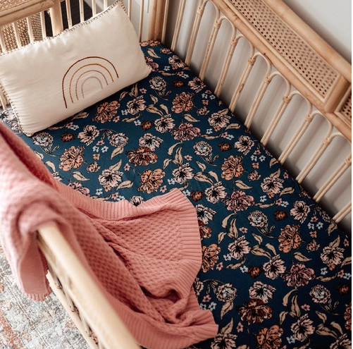 Snuggle Hunny Cot Sheet- Belle