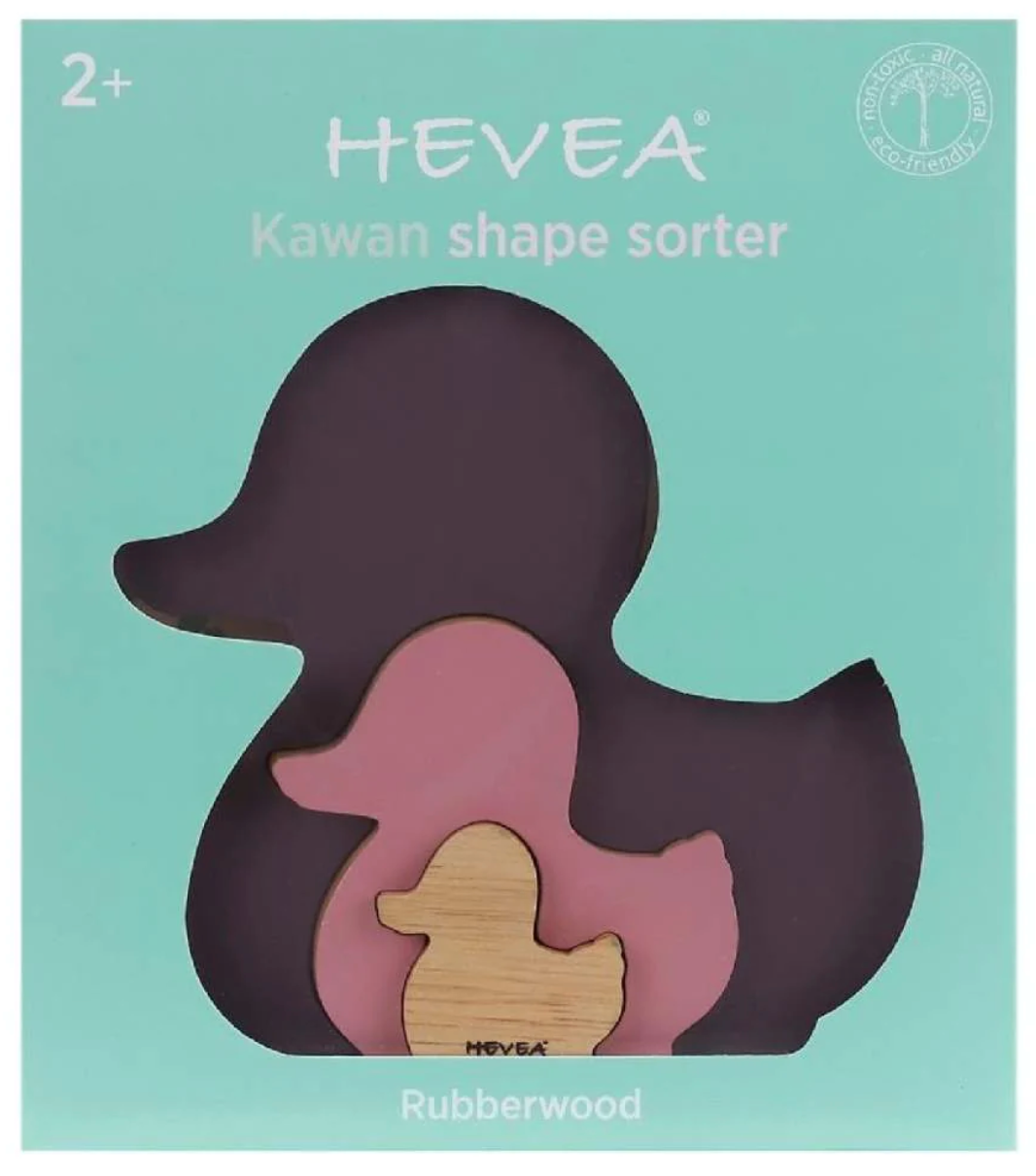 Hevea Kawan Rubberwood Shape Sorter