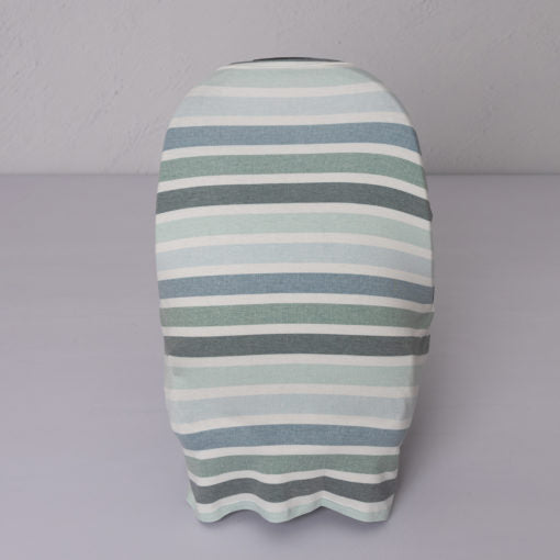 Zoe Sage- Green Stripes